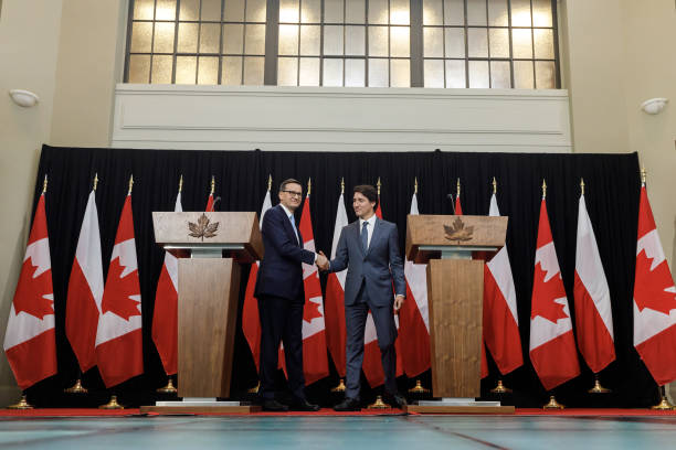 CAN: Prime Minister Trudeau News Conference With Poland Prime Minister Mateusz Morawieck
