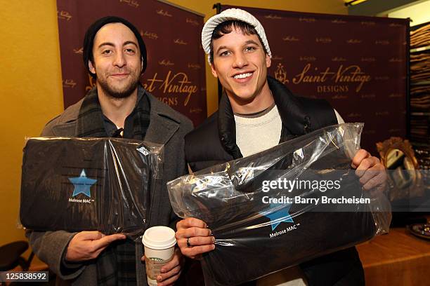 Adam Rose and Mike Manning attend Kari Feinstein Style Lounge on January 21, 2011 in Park City, Utah.