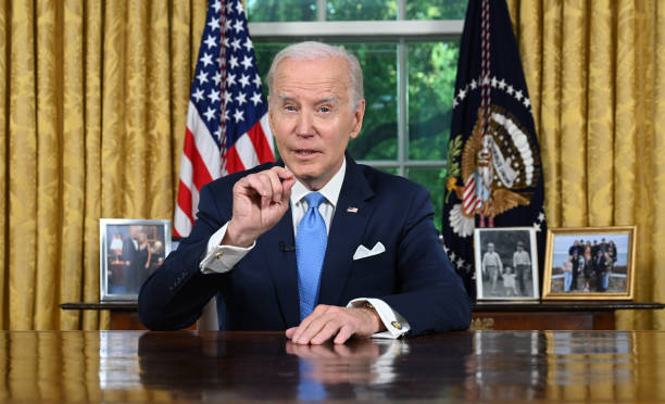 DC: President Biden Addresses The Nation On Averting Default And The Bipartisan Budget Agreement