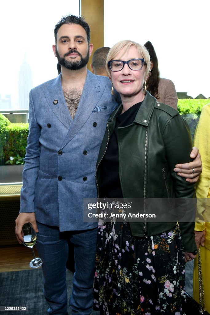Tony Moayed Arian Moayed and Heather Hitchens attend the 2023 Tony Award Nominee ...