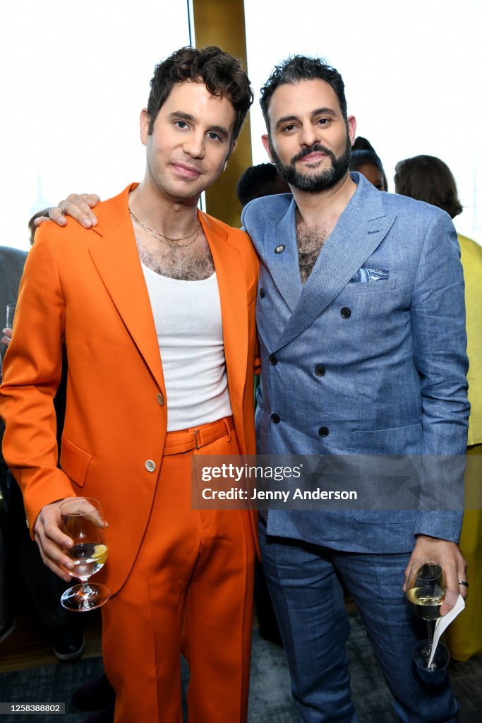 Tony Moayed Ben Platt and Arian Moayed attend the 2023 Tony Award Nominee... News ...