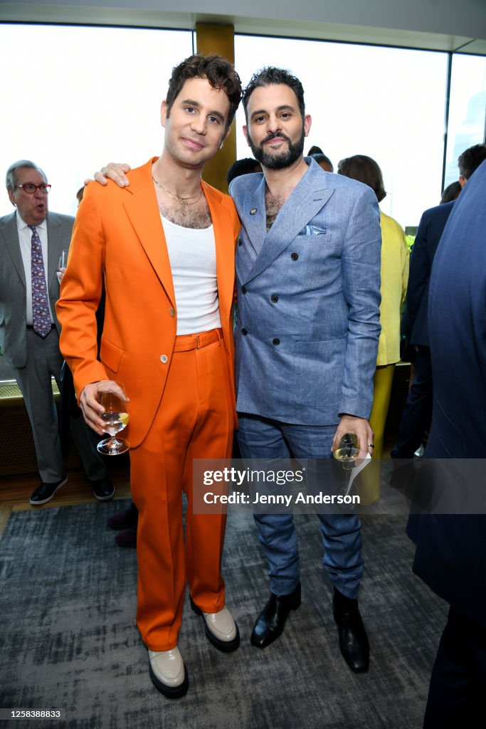 Tony Moayed Ben Platt and Arian Moayed attend the 2023 Tony Award Nominee... News ...