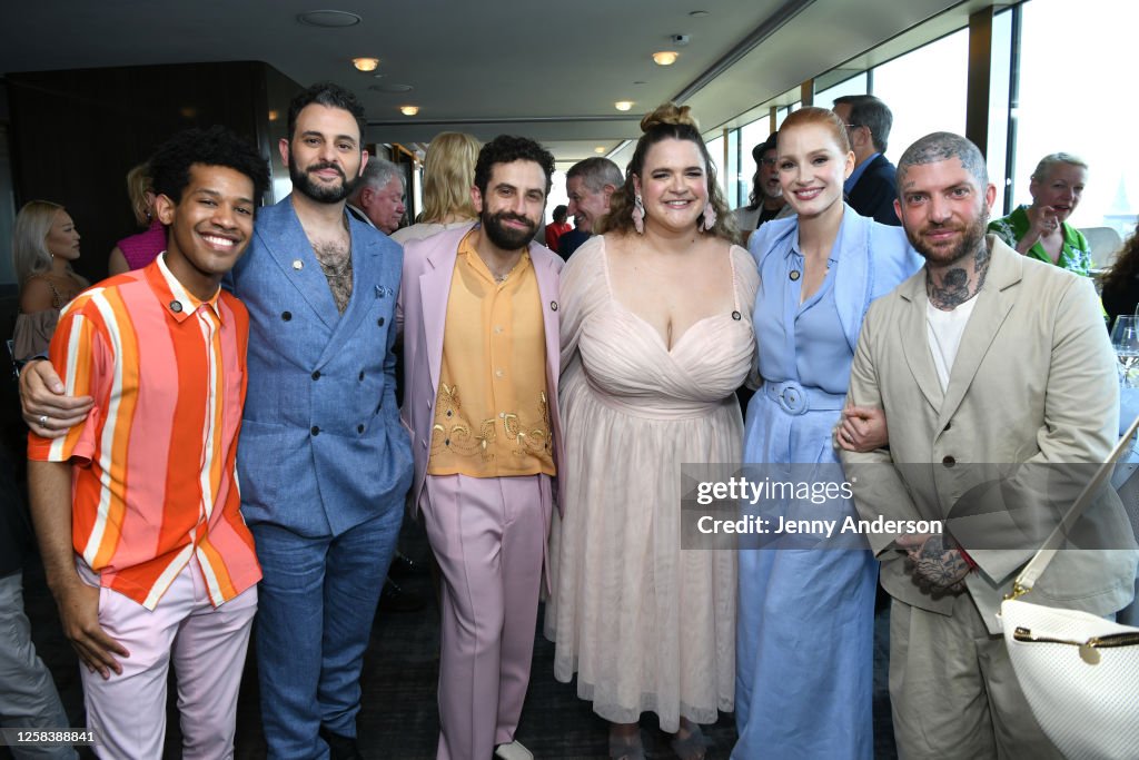 Tony Moayed Justin Cooley, Arian Moayed, Brandon Uranowitz, Bonnie Milligan ...