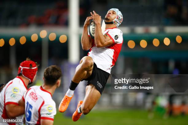 Edwill van der Merwe of the Fidelity ADT Lions during the Currie Cup, Premier Division match between Cell C Sharks and Fidelity ADT Lions at...