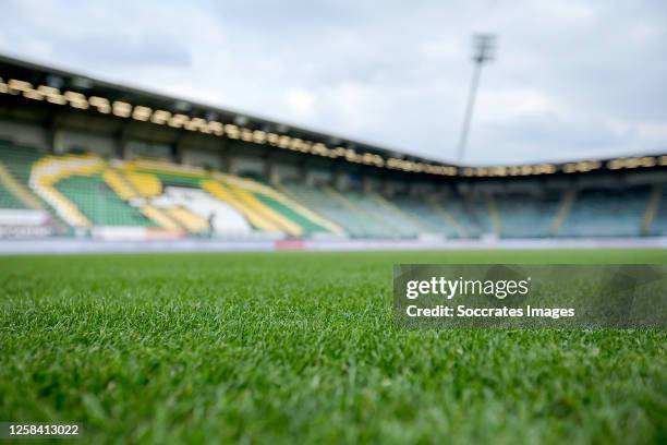 Editorial ADO Den Haag: Grasmat stadion during the Editorial ADO Den Haag at the Bingoal Stadion on May 29, 2023 in Den Haag Netherlands