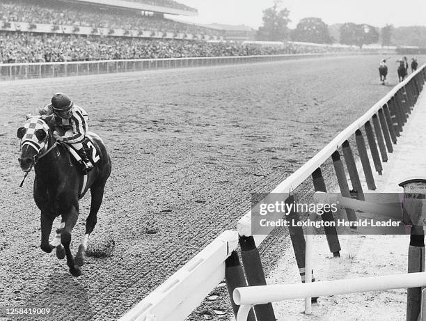 Secretariat 1973 Preakness Finish Photograph – Multiple Sizes From 8x10 To 24x30