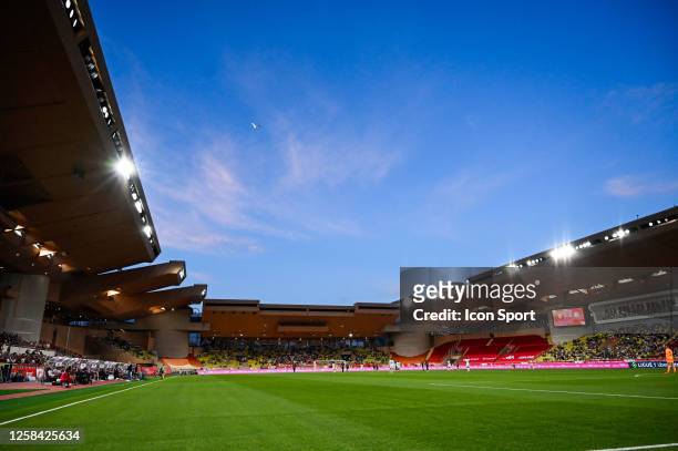 Illustration during the Ligue 1 Uber Eats match between Monaco and Toulouse FC at Stade Louis II on June 3, 2023 in Monaco, Monaco.