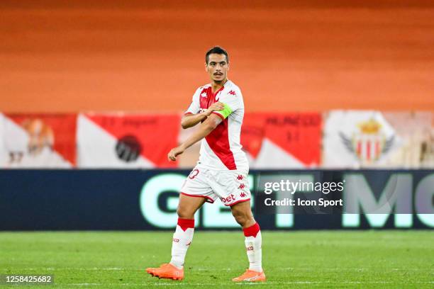 Wissam BEN YEDDER of Monaco during the Ligue 1 Uber Eats match between Monaco and Toulouse FC at Stade Louis II on June 3, 2023 in Monaco, Monaco.