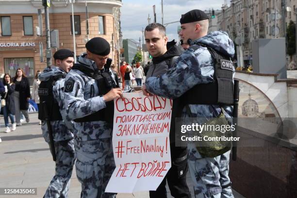 Omon Riot Unit 309 Russian Omon Photos & High Res Pictures - Getty Images