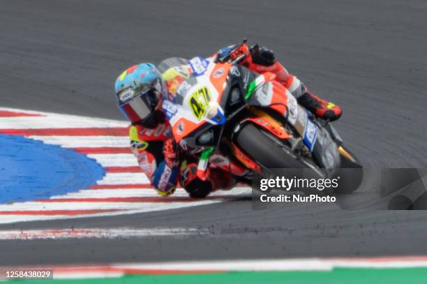 Motocorsa Racing Ducati Panigale V4R during the Motul FIM Superbike Championship WorldSBK - Race 2 - Italian Round Sunday race during the World...