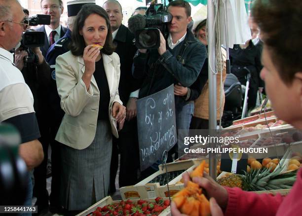 President of the French region of Poitou-Charentes Segolene Royal and runaway favourite to be the French Socialist Party's candidate in next year's...