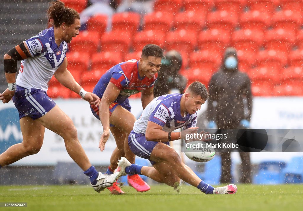 NRL Rd 11 - Knights v Bulldogs