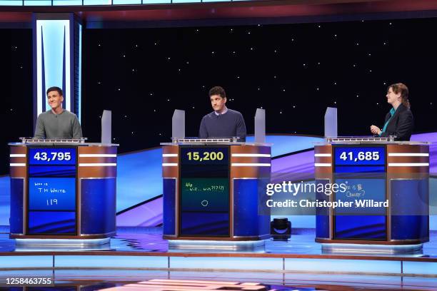 The Finals" - A "Jeopardy! Masters" champion will be crowned. The final three contestants battle it out to see who will take home the Alex Trebek...