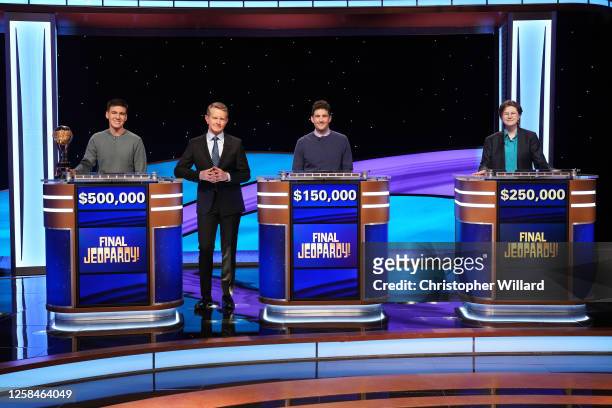 The Finals" - A "Jeopardy! Masters" champion will be crowned. The final three contestants battle it out to see who will take home the Alex Trebek...
