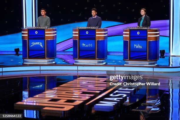 The Finals" - A "Jeopardy! Masters" champion will be crowned. The final three contestants battle it out to see who will take home the Alex Trebek...