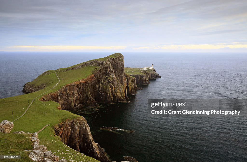 Niest point and lighthouse