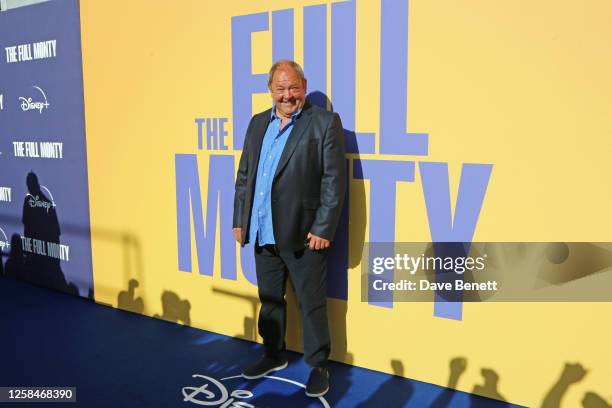 Mark Addy attends the UK Premiere of new Disney+ series "The Full Monty" at the Leadmill on June 5, 2023 in Sheffield, England.