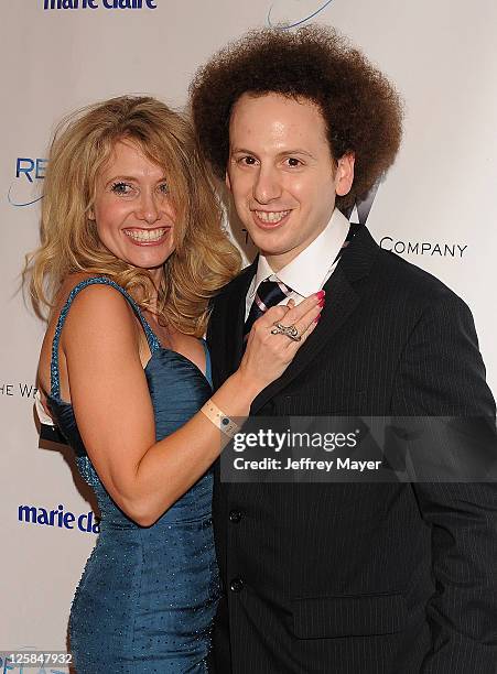 Josh Sussman arrives at The Weinstein Company and Relativity Media's 2011 Golden Globe After Party presented by Marie Claire held at Bar 210 at The...