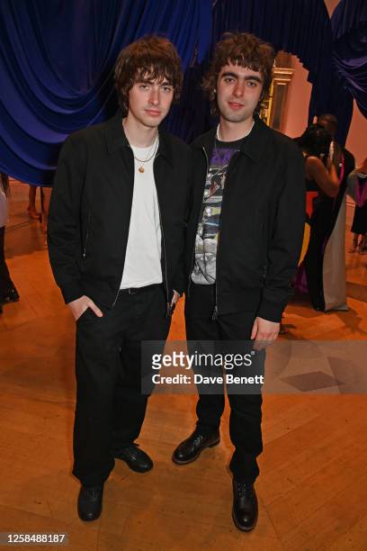 Gene Gallagher and Lennon Gallagher attend the Royal Academy Of Arts Summer Exhibition preview party 2023 on June 6, 2023 in London, England.