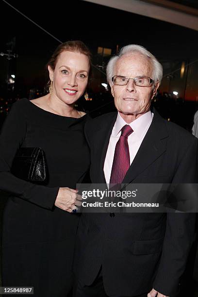 Lili Fini Zanuck and Producer Richard D. Zanuck at Walt Disney's Pre-Golden Globe Party at The London Hotel on January 15, 2011 in West Hollywood,...