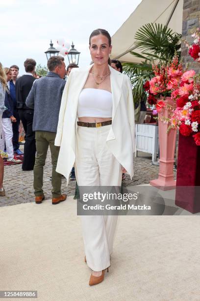 Charlotte Würdig attends the Ein Herz für Kinder" Summer Reception at Wannseeterrassen Berlin on June 6, 2023 in Berlin, Germany.