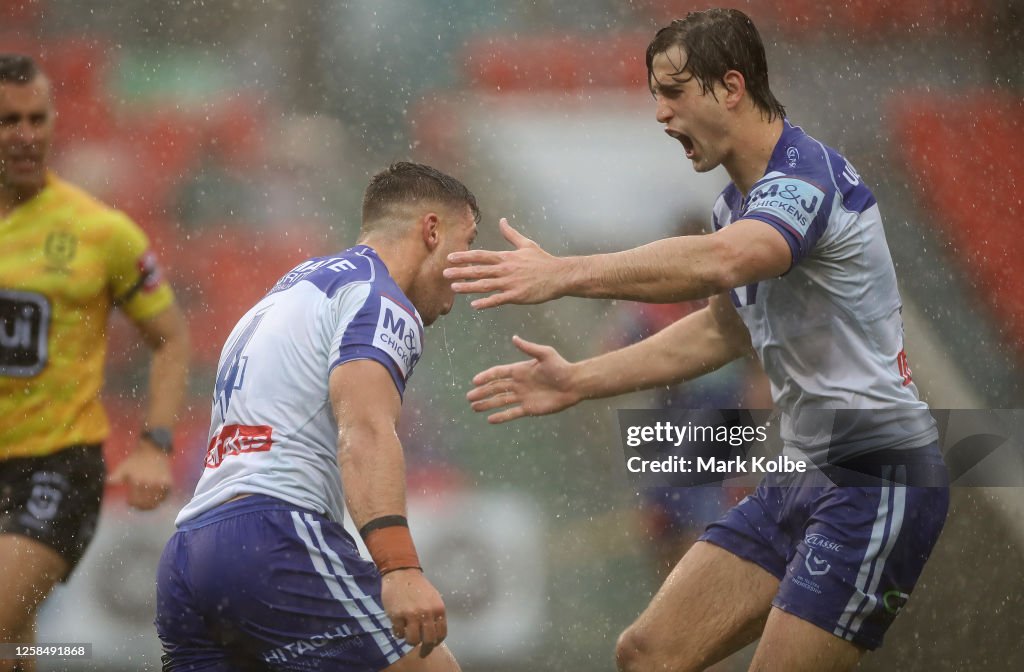 NRL Rd 11 - Knights v Bulldogs