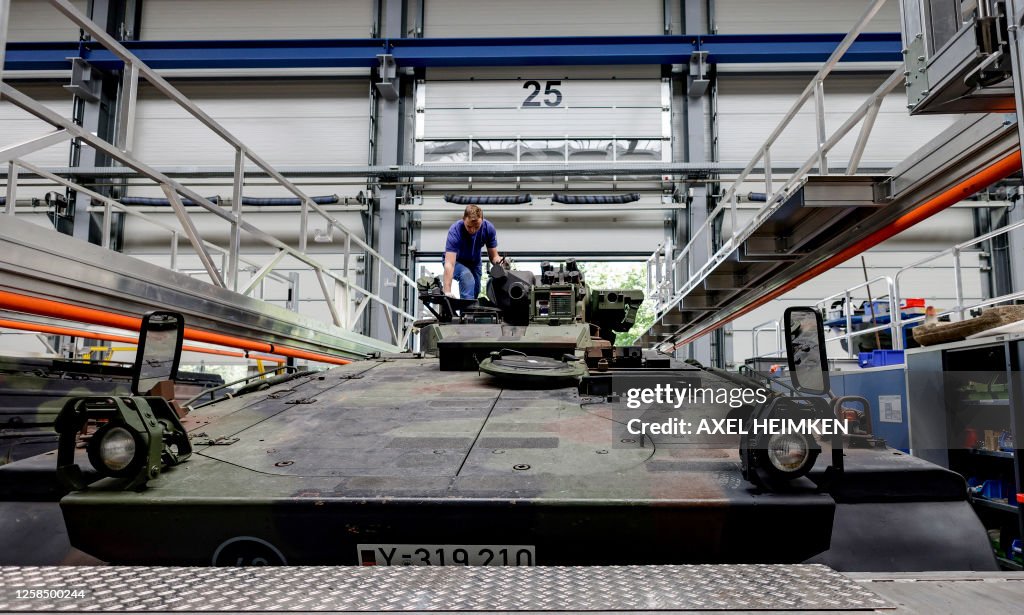 GERMANY-UKRAINE-RUSSIA-CONFLICT-WEAPONRY-DEFENCE