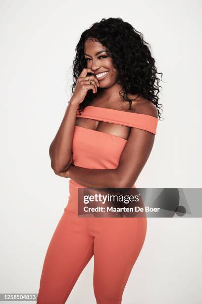 Actor Javicia Leslie of CBS's 'God Friended Me' poses for TV Guide Magazine during the 2018 Summer Television Critics Association Press Tour at The...