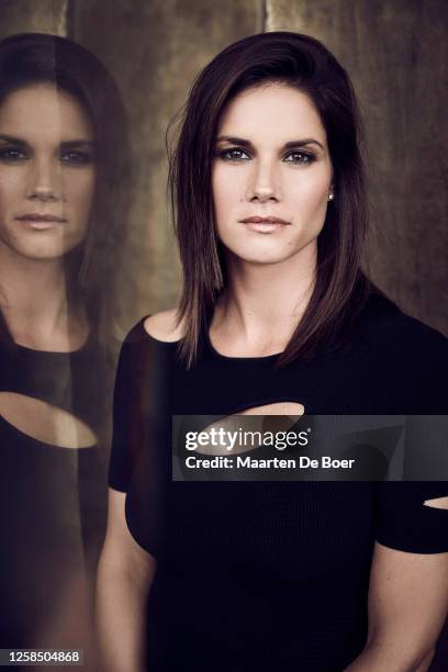 Actor Missy Peregrym of CBS's 'FBI' poses for TV Guide Magazine during the 2018 Summer Television Critics Association Press Tour at The Beverly...