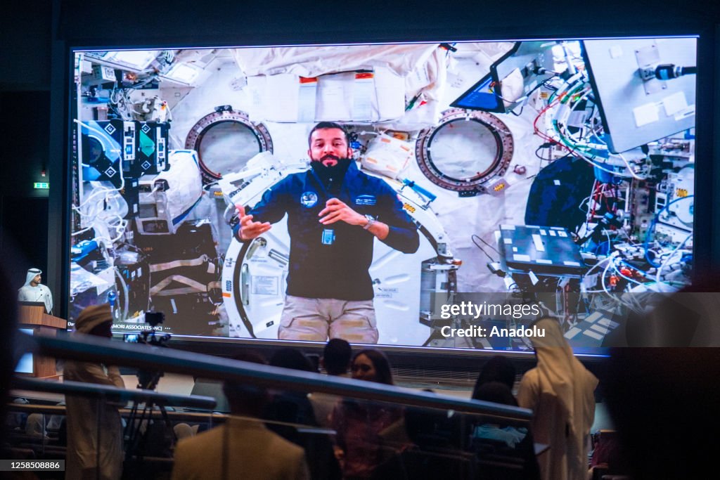 Emirati astronaut Sultan Al Neyadi connects from International Space Station