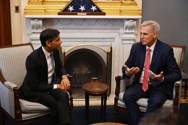 DC: Speaker McCarthy Meets With Visiting U.K. Prime Minister Rishi Sunak