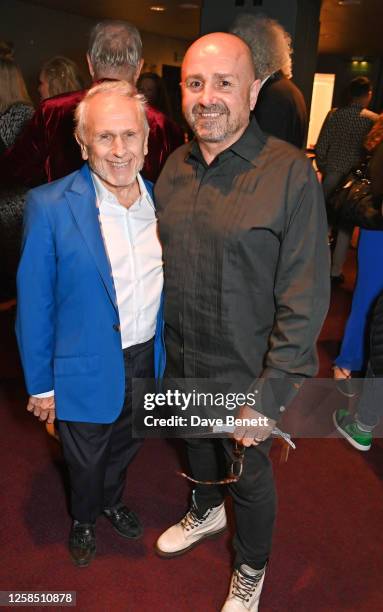 Wayne Sleep and Jose Bergera attend the Gala Night performance of "We Will Rock You" at the London Coliseum on June 7, 2023 in London, England.