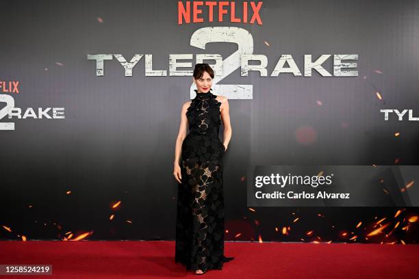 Actress Olga Kurylenko attends "Tyler Rake 2" Premiere at Callao City Lights on June 07, 2023 in Madrid, Spain.