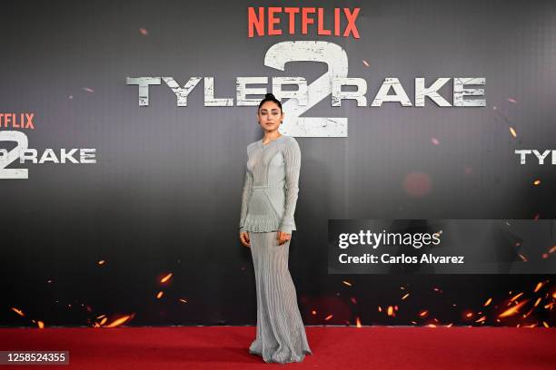 Actress Golshifteh Farahani attends "Tyler Rake 2" Premiere at Callao City Lights on June 07, 2023 in Madrid, Spain.