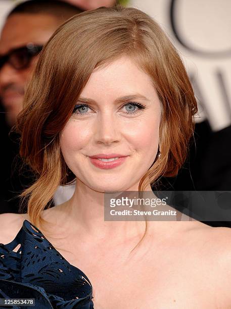 Amy Adams attends the 68th Annual Golden Globe Awards at The Beverly Hilton hotel on January 16, 2011 in Beverly Hills, California.