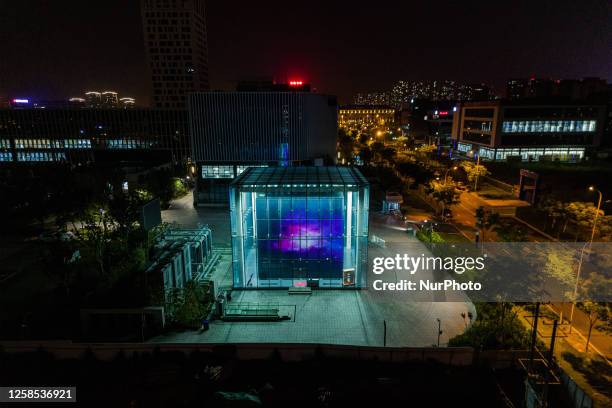 The Chaohu Mingyue supercomputer is seen at the Advanced Computing Center in Hefei, East China's Anhui Province, June 1, 2023. The Chaohu Mingyue...