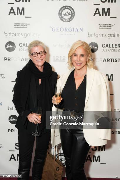 Michelle Maclaren and Michelle Chiklis attend Red Carpet Collectors' Dinner & Soirée at the Santa Monica Art Museum at Santa Monica Art Museum on May...