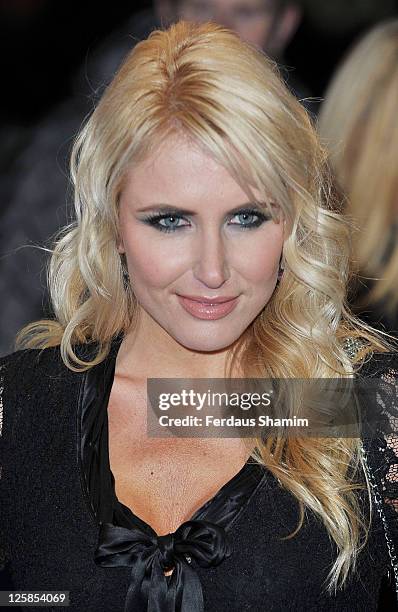 Nancy Sorrell attends British Comedy Awards at Indigo at O2 Arena on January 22, 2011 in London, England.
