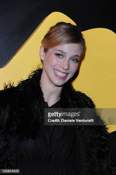 Nora Mogalle attends Fendi O' party during Milan Fashion Week Menswear A/W 2011 on January 17, 2011 in Milan, Italy.