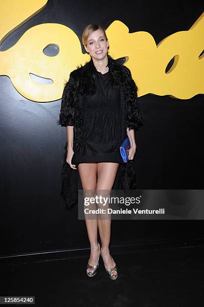 Nora Mogalle attends Fendi O' party during Milan Fashion Week Menswear A/W 2011 on January 17, 2011 in Milan, Italy.