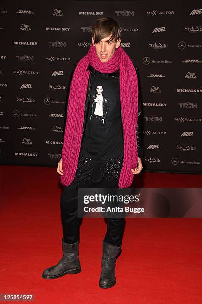 Designer Kilian Kerner attends the Michalsky StyleNite during the Mercedes Benz Fashion Week Autumn/Winter 2011 at Tempodrom on January 21, 2011 in...