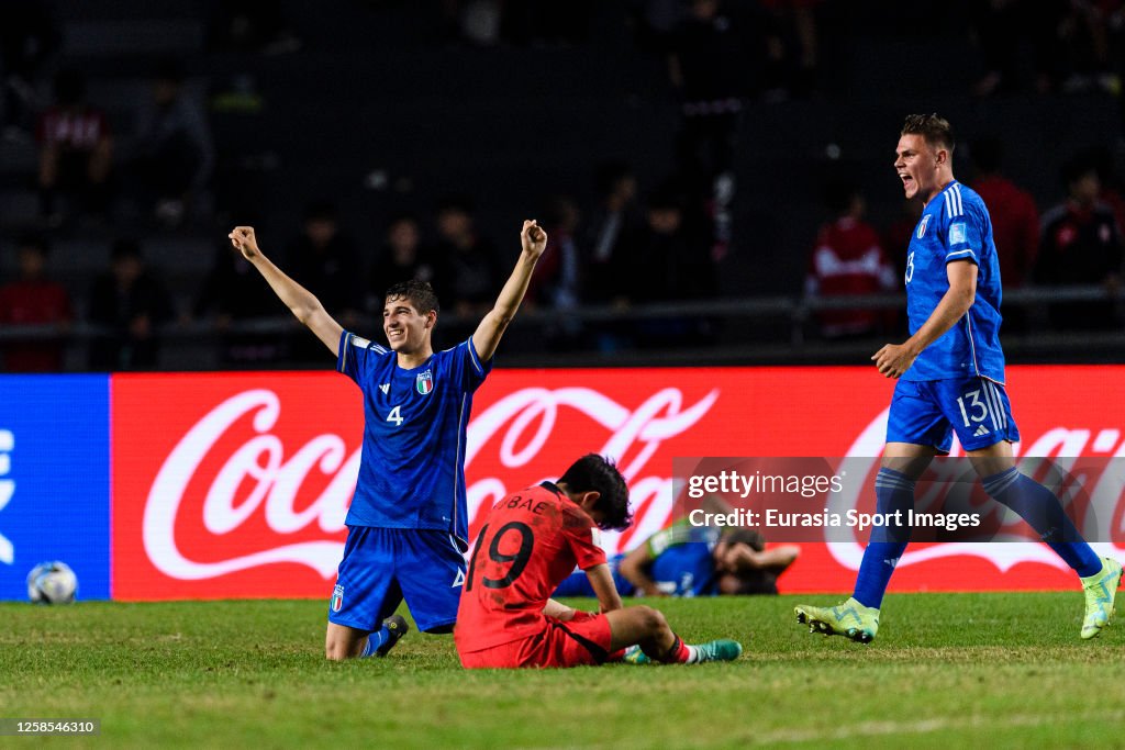 Italy v Korea Republic: Semi Finals - FIFA U-20 World Cup Argentina 2023