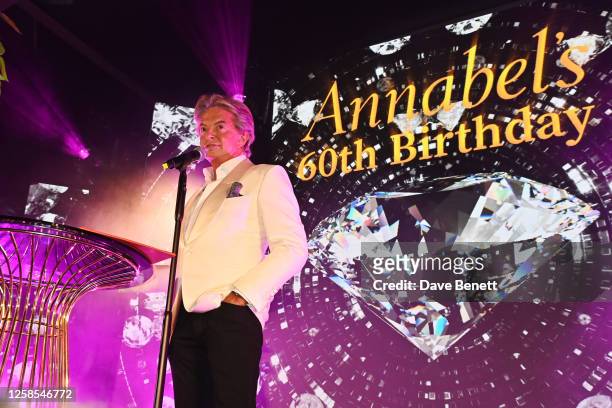 Richard Caring attends Annabel's 60th Anniversary Party on June 8, 2023 in London, England.