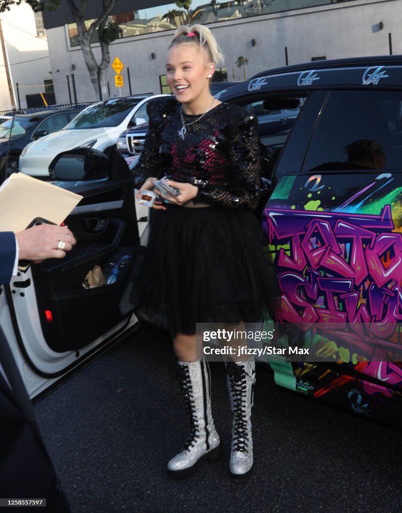 JoJo Siwa is seen on June 8, 2023 in Los Angeles, California. News