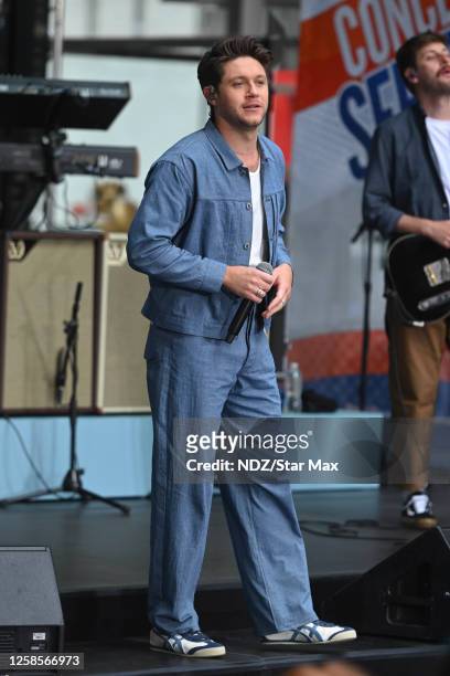 Niall Horan is seen performing at the "Today" Show on June 9, 2023 in New York City.