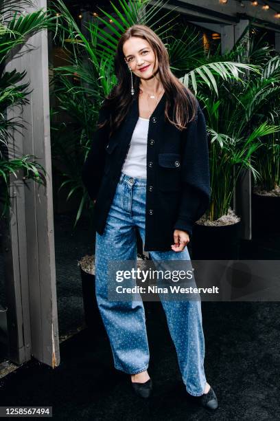 Katie Holmes at Chanel's Through Her Lens Luncheon on June 9, 2023 at The Odeon Restaurant in New York, New York.