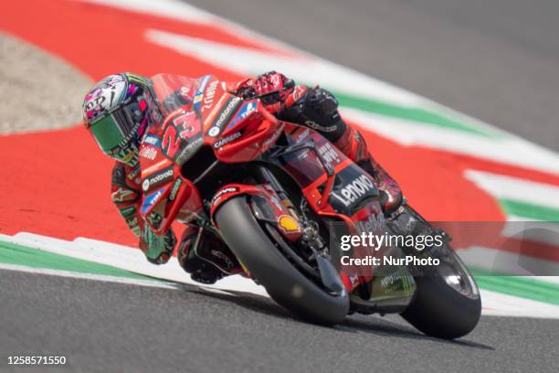 Enea Bastianini Ducati Lenovo Team during the MotoGP Oakley Italian Grand Prix Free Practice Friday , MotoGp of Italy - at Mugello Circuit on June 9,...