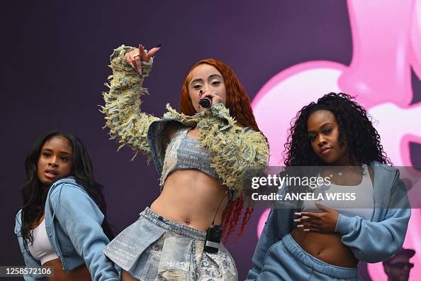 Dominican Rapper Ice Spice US rapper Ice Spice performs during the 2023 Governors Ball Music ...