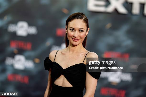 Olga Kurylenko, actress and model of Ukrainian origin from France, comes to a special screening of the film "Tyler Rake: Extraction 2". The action...