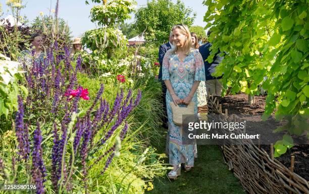 Sophie, Duchess of Edinburgh attends The Royal Windsor Rose and Horticultural Society Show at Windsor Great Park on June 10, 2023 in Windsor, England.
